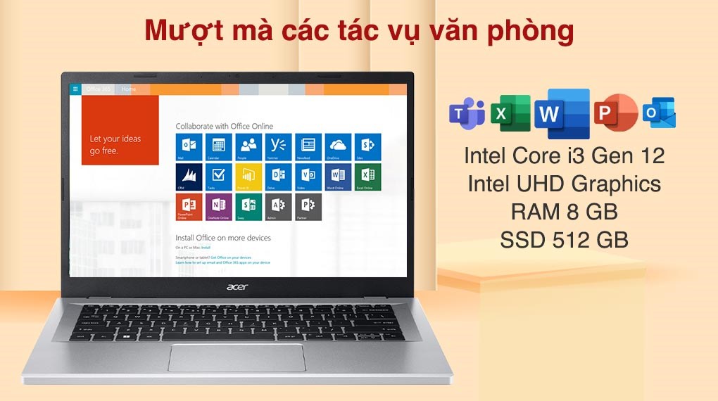 Laptop Acer Aspire 3 A314 36M 391A i3 N305