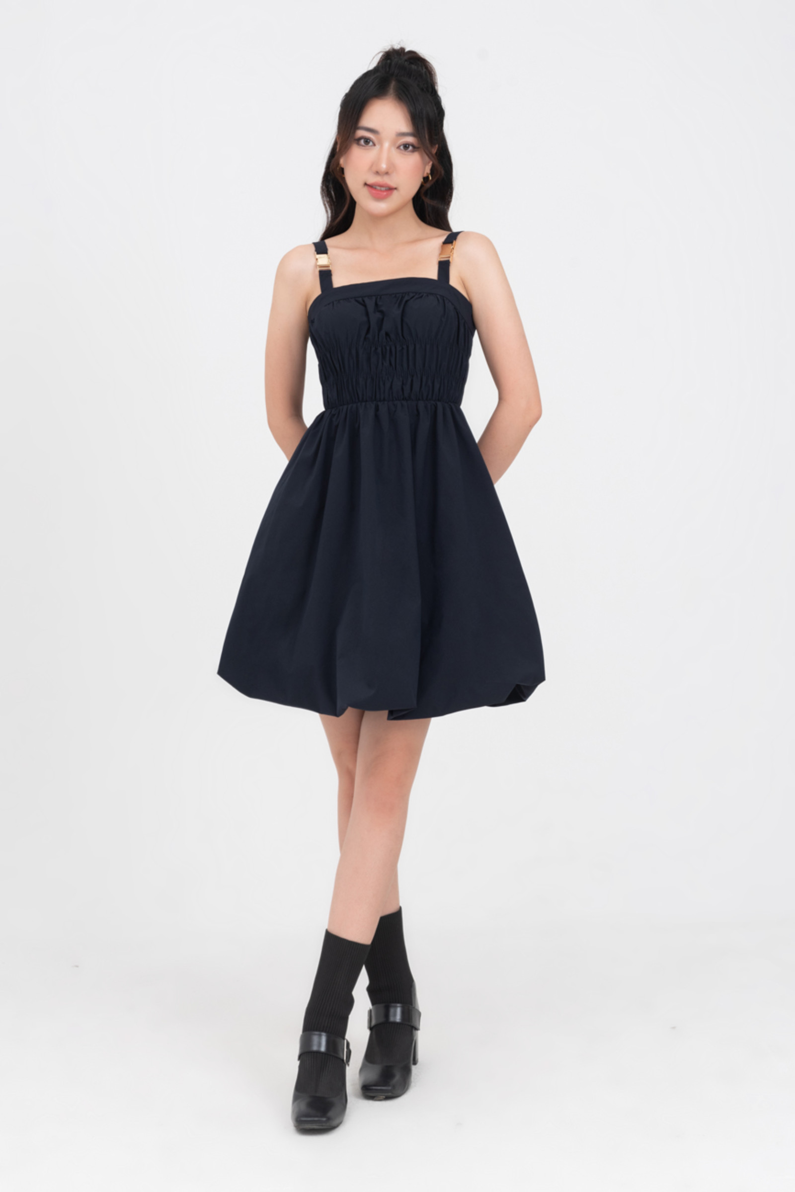 ĐẦM BALLOON NHÚN EO