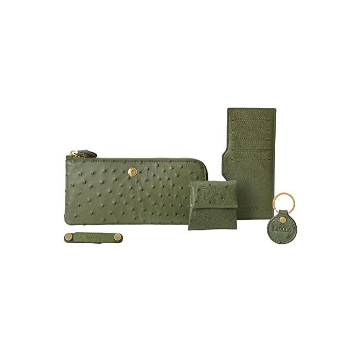 [Barcos] Austlich Leather L Shaped Wallet Ladies Entingiz