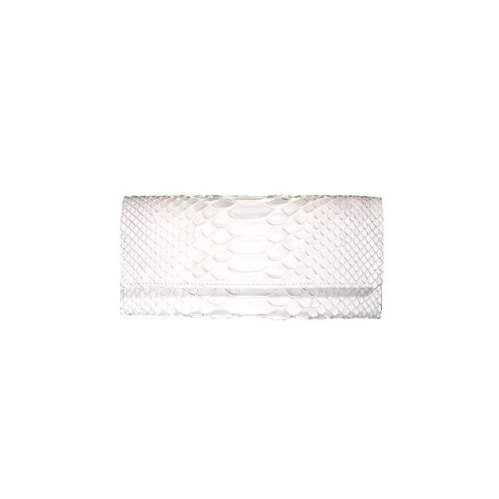 [Viado] Doan Long Wallet Women s Snake Python Flap Gals
