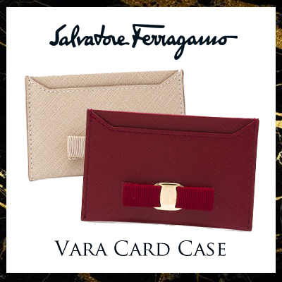 Salvatore FerragamoSalvatore Ferragamo Vara Card Case (Available in 4 Colours: Nero / Rosso / Oxford Blu / New Bisque)