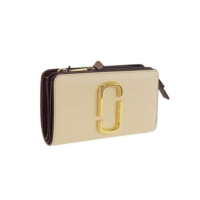 Mark Jacobs Bi-Fold Wallet Snapshot M0013356 136 NewCloudwhi [Bottle