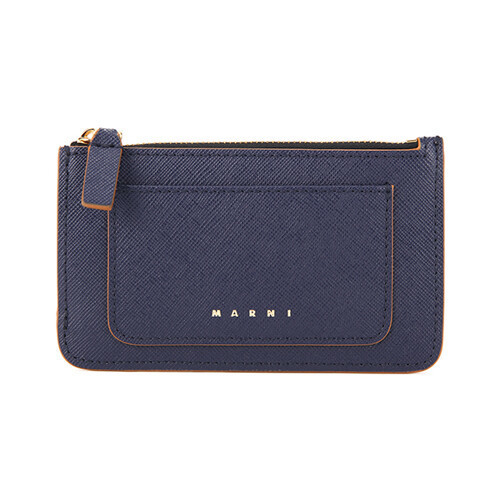 MarniMarni PFMO0025U0 LV520 Z571M Saffiano Card Wallet