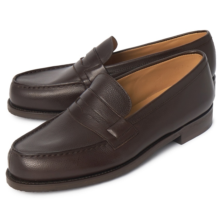 J.M. WESTON[J.M. WESTON] 180 1141GAE1801T E COFFEE Man Loafers (Foot Width E)