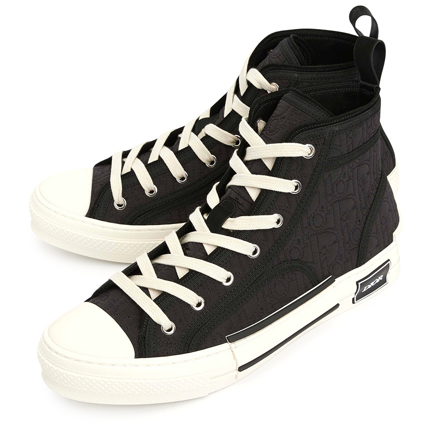 Dior HOMME[DIOR HOMME] B23 Oblique Kumo 3SH118ZBK 961 Man High Top Sneakers