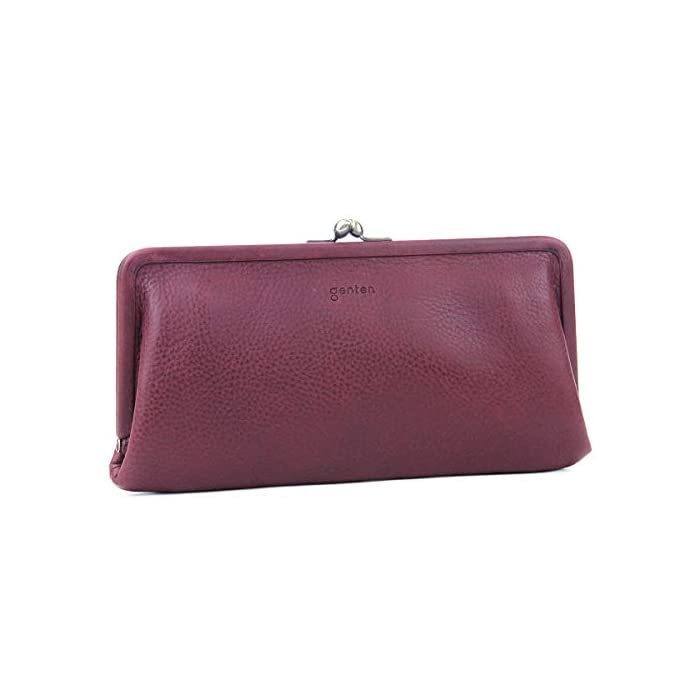 [GENTEN] Genten Tosc Gaoka Purse GE-40549-94 Wine