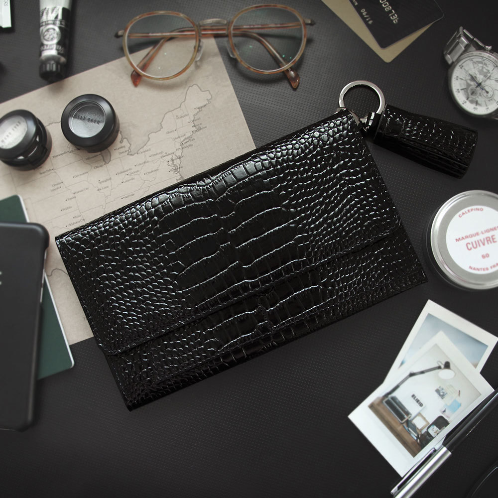 divinecomdyDICO TRAVEL CLUTCH .premium/natural leather / woman/card wallet/mini wallet/travel wallet/long wallet/korea wallet