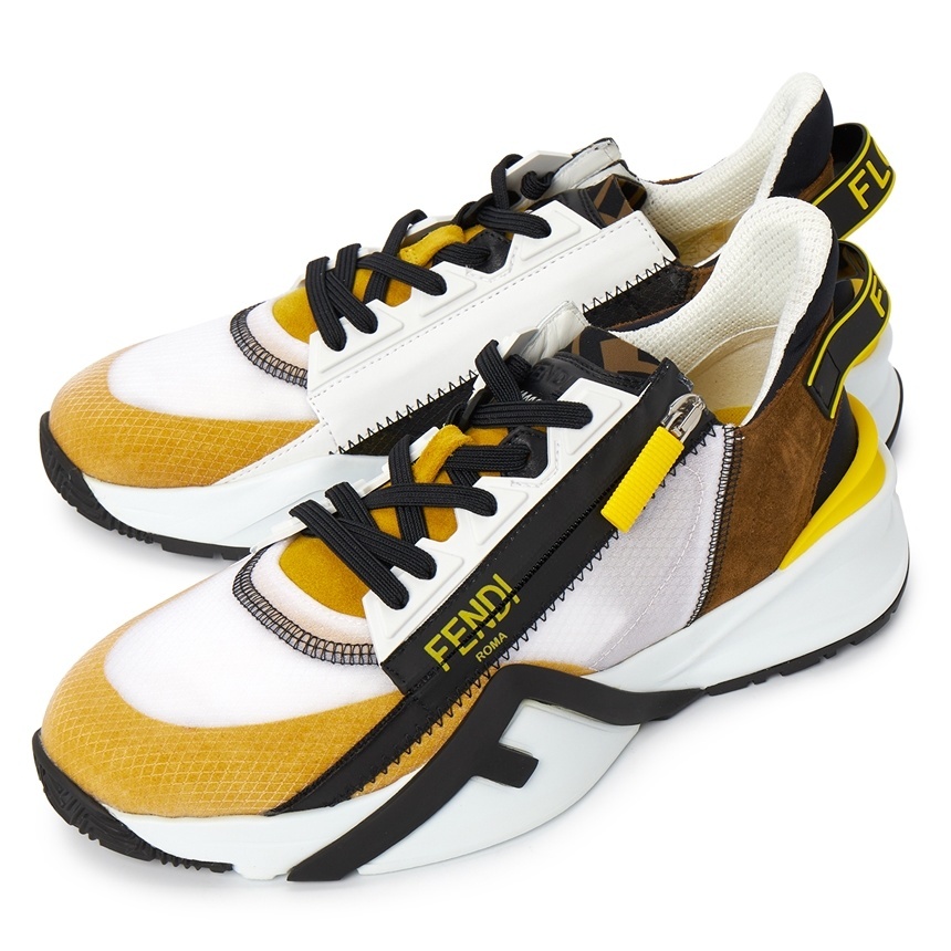 [FENDI] FF Flow 7E1392 AD7V F1C2F Man Sneakers (Slip On)