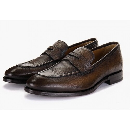 S. T. Dupont[Dupont] Atelier Men' s Atelier Loafers 0F041PES/AUTHENTIC
