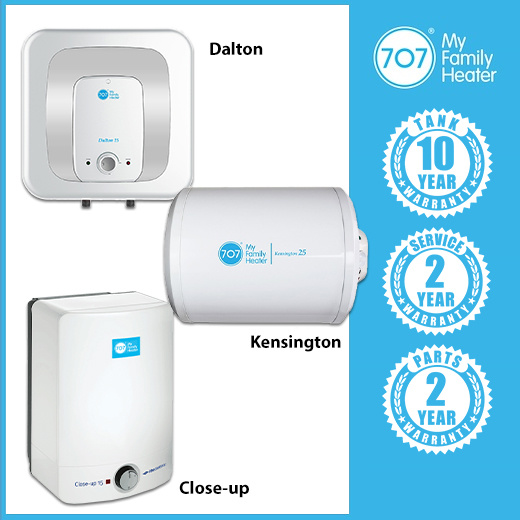 707 Storage Water Heater Series - 15L / 25L / 35L / 10 Years Warranty