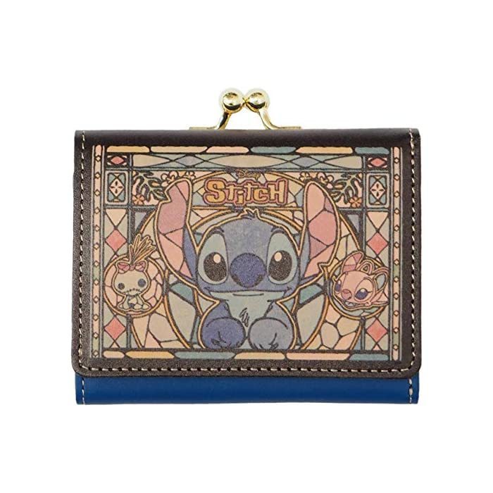 (Conversion) Conversion 3 Folding Mini Wallet Stained Glass Collection DSA-93 Stitch (Stitch (07))