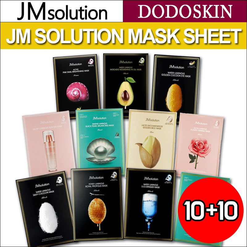 JM solution?18-19 BIG SALE? [10+10] [JM SOLUTION] BEST PREMIUM MASK SHEET 17 TYPES