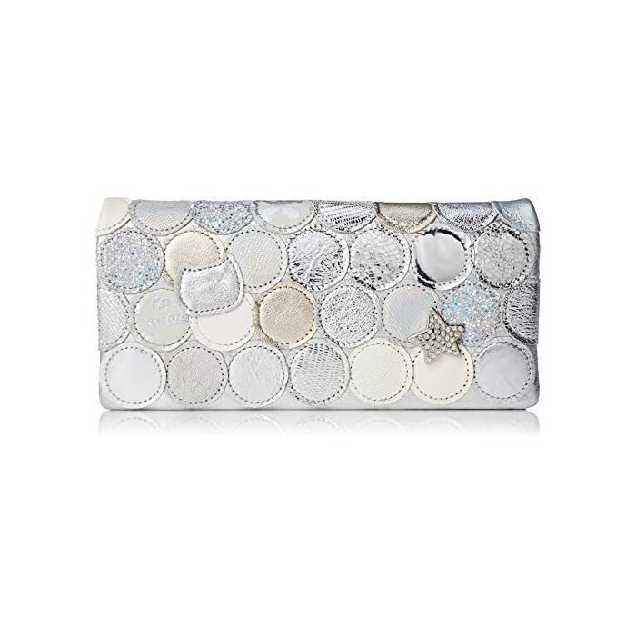 [Chisato Tsumori] Long wallet new multi-dot silver