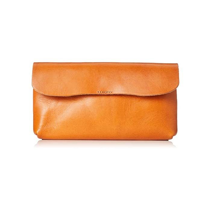 [NACRITER leather] Tochigi leather flap wallet (L) L-20156 camel