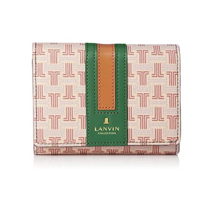 [LAN Ban Collection] 2 Folding Wallet Feria Perth Light Brown / Green