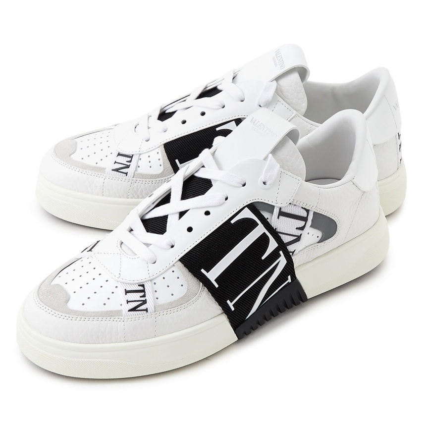 [VALENTINO] Logo Band S0C58WRQ 24P Man Sneakers