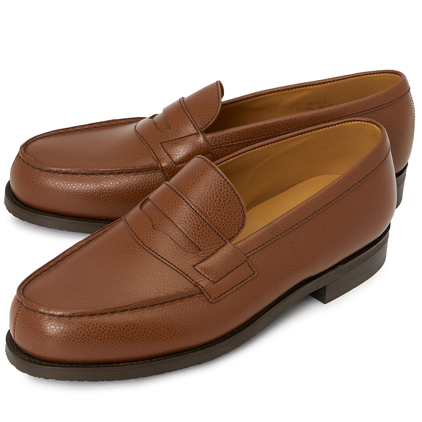 J.M. WESTON[J.M. WESTON] 180 1141CWC1801T E BROWN Man Loafers (Foot Width E)