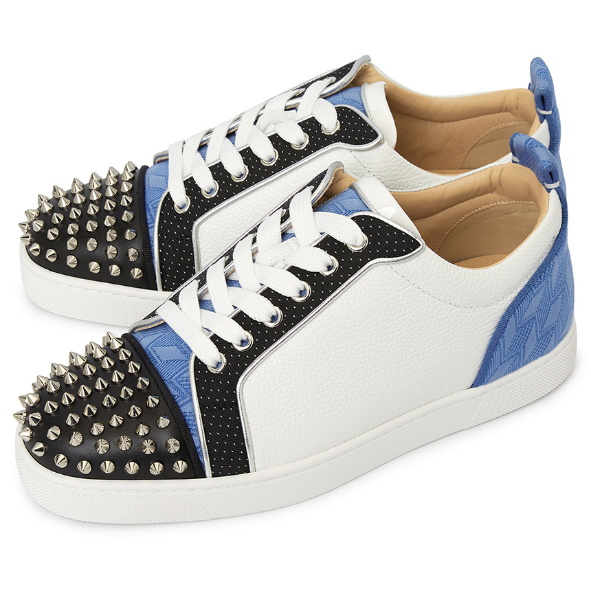 Christian Louboutin[CHRISTIAN LOUBOUTIN] Louis Junior Spikes Orlato Flat 1220778 CMA3 Man Sneakers