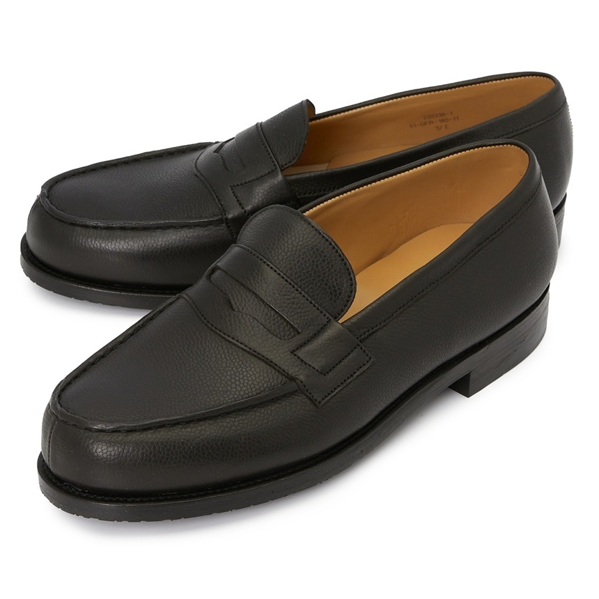 J.M. WESTON[J.M. WESTON] 180 1141GFR1801T E BLACK Man Loafers (Foot Width E)