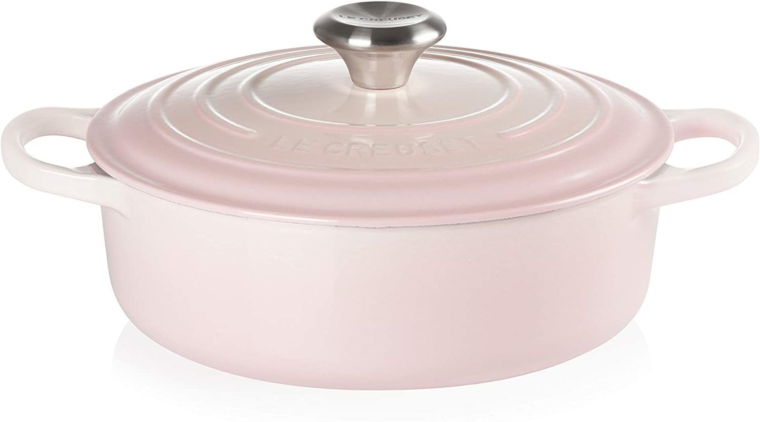 Japan direct delivery Le Creuset (LE CREUSET) casting enamel pot signature Cocotte Japanese 24 CM shell pink gas IH oven compatible [Japanese regular sale product]