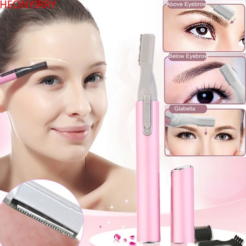 Mini Female Electric EyeBrow Lady Trimmer Shaving Body Epilator Face Hair Removal Depilation Shaver
