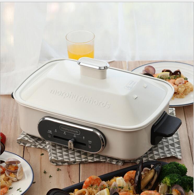 Universal household vibrato with the same type of multi-function cooking pot electric grill