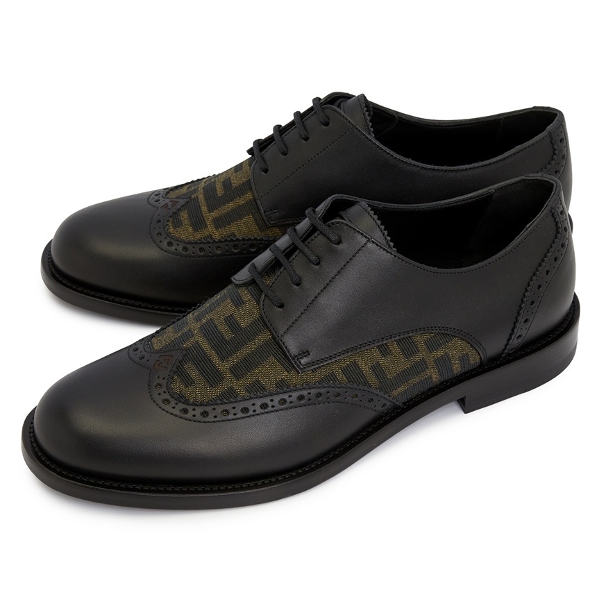 [FENDI] Logo O Lock Lace Up 7L1563 AHGY F0PMM Man Shoes