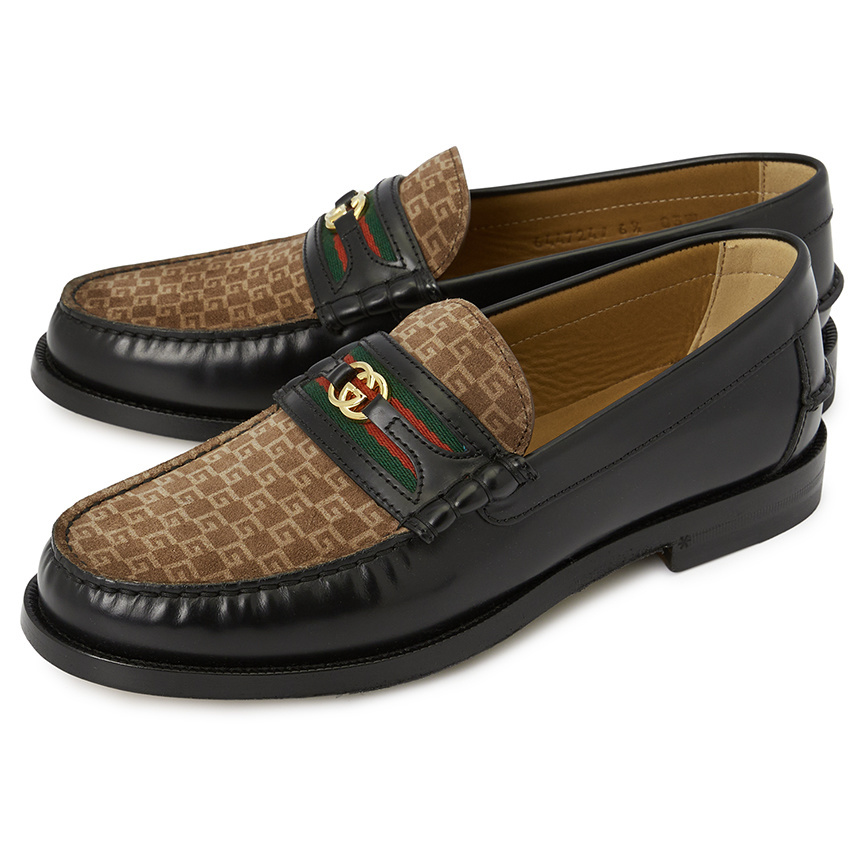 [GUCCI] Interlocking G 644724 AAA4N 1059 Man Loafers
