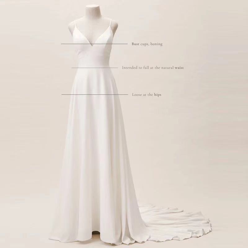 [DLMC]Wedding Dresses for Bride 2021 Sleeveless Lace Petite/Beach Civil Wedding/Custom Size Personalized