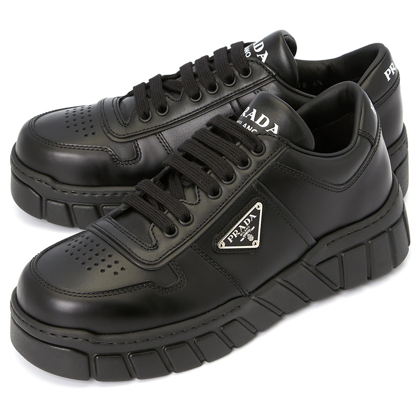 [PRADA] Triangle Logo 2EE378 3LJ6 F0002 Man Sneakers