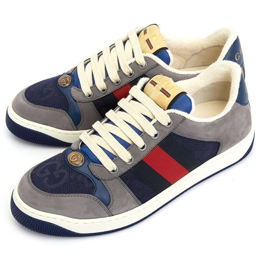 [GUCCI] Screener GG 576223 FAA3T 4551 Man Sneakers