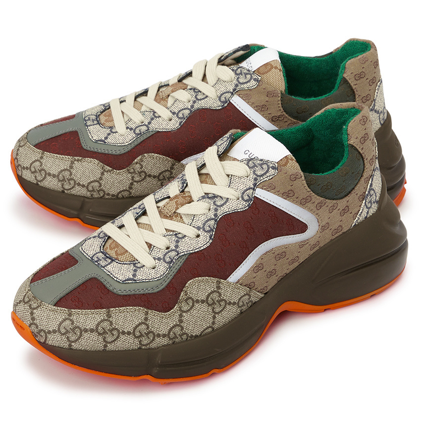 [GUCCI] Rhyton GG 619891 99WG0 6060 Man Sneakers