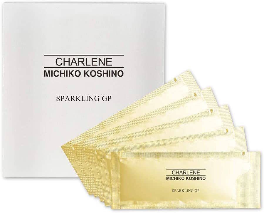 シャルヌ化粧品 【泡立つ濃密炭酸美容パック】CC スパクリング ジェルパック(7g×5包) / 業界最高クラスの炭酸ガス濃度と43種の美容成分＜混ぜる必要のない1式炭酸泡パック＞