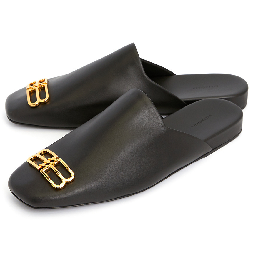 [BALENCIAGA] Cosy BB 693961 WBD21 1080 Man Mule Slippers