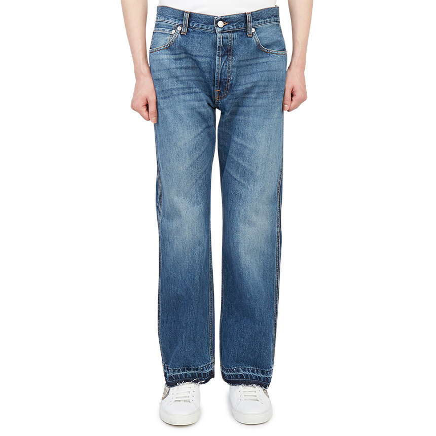 Alexander McQueen[ALEXANDER MCQUEEN] Raw Cut 677775 QSY66 4001 Man Jean