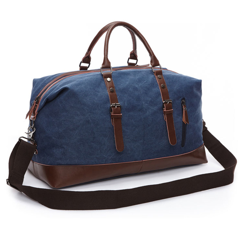 Fashion Casual Large Capacity Men travel Bags Male Weekend Outdoor Canvas Handbags Vintage High