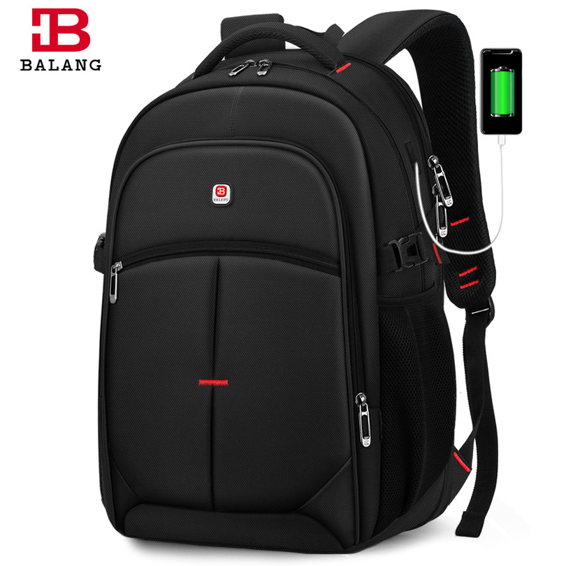 BALANG Laptop Backpack Men Women Bolsa Mochila for 14-17Inch Notebook Computer Rucksack School
