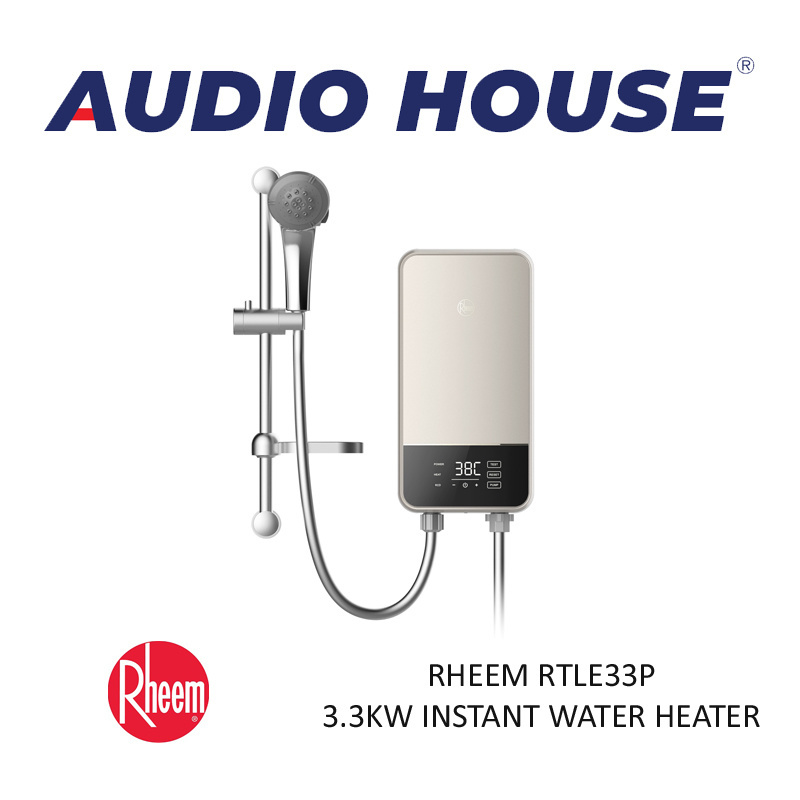 RheemRHEEM RTLE33P 3.3KW INSTANT WATER HEATER ***2 YEARS WARRANTY BY RHEEM***