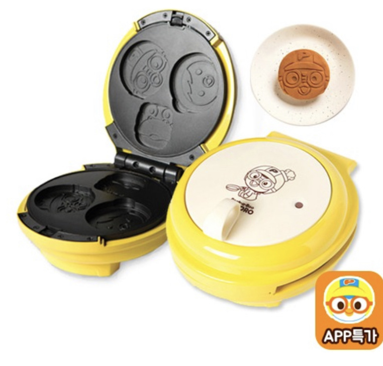 ?[Lécollete] Pororo? Waffle Maker Homemade Bread Making Children Kids Snacks