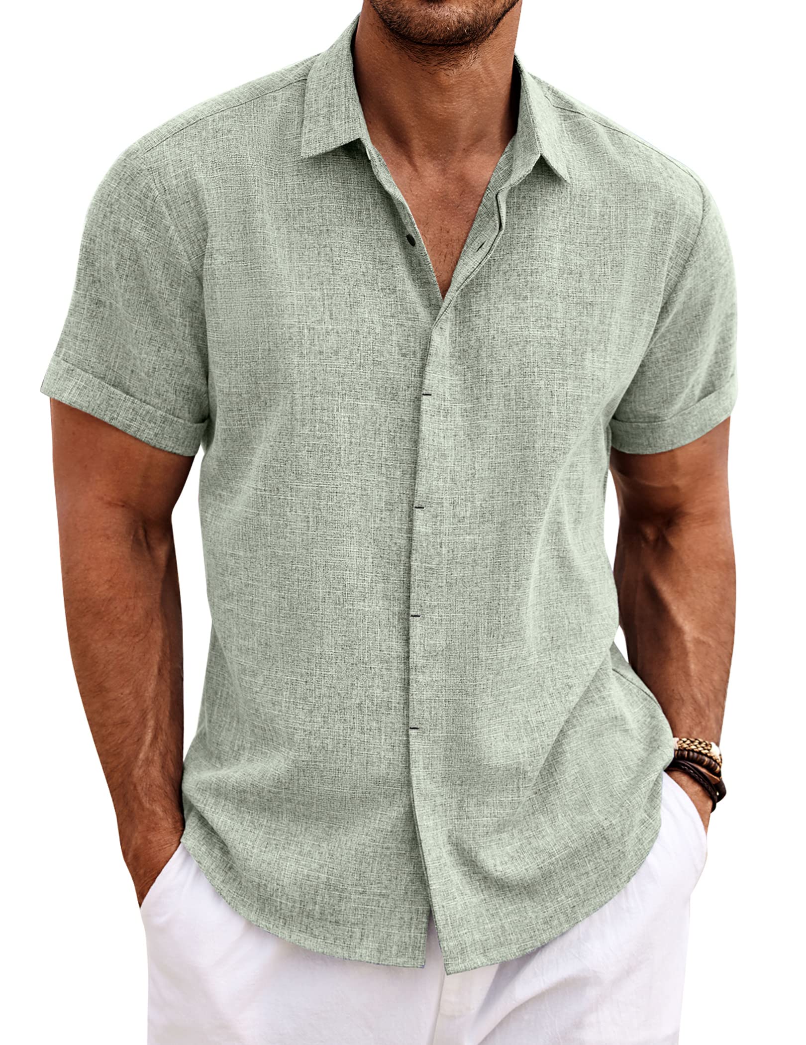 Men's Short Sleeve Solid Stretch Cotton Pique Polo Shirt